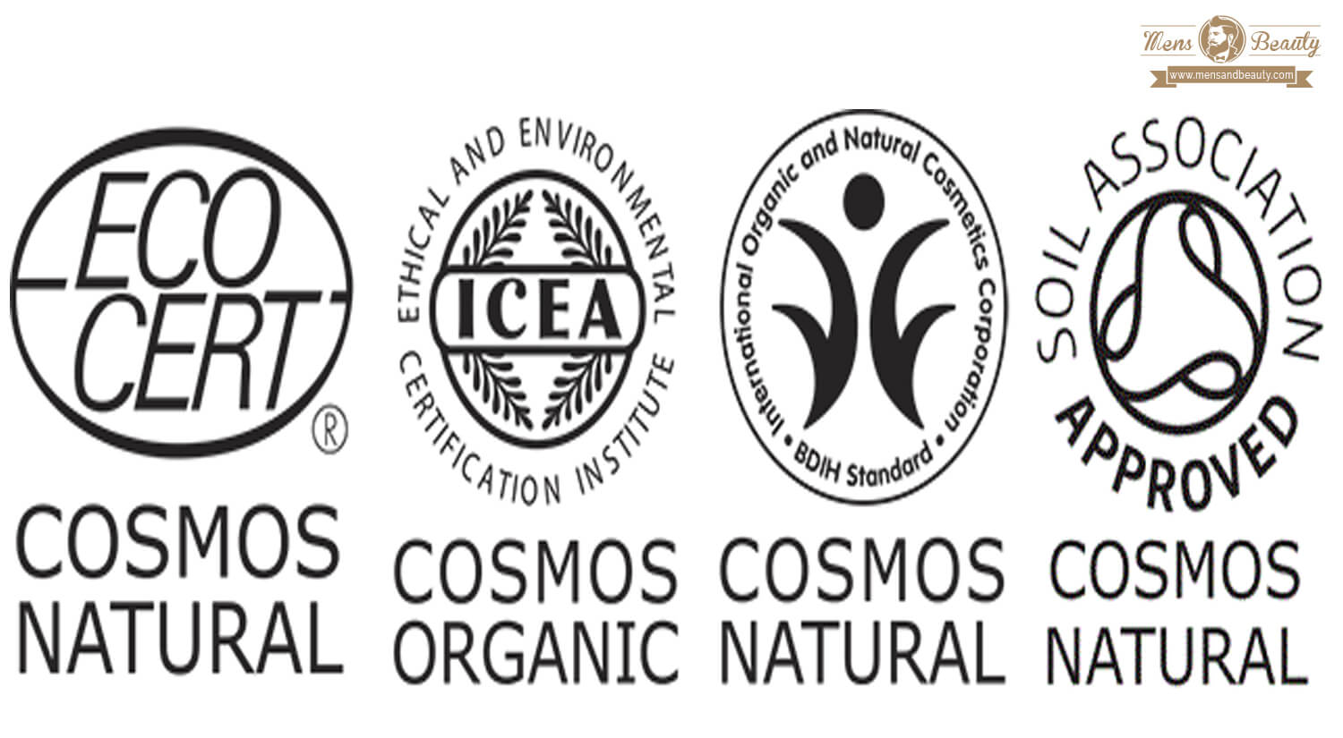 cosmetica natural masculina sellos certificaciones productos cosmeticos cosmos