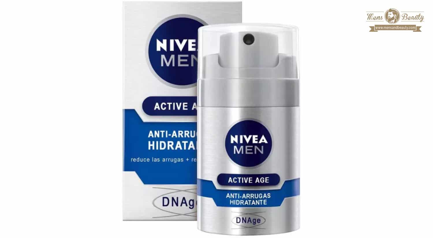 mejores productos para hombre cremas antiarrugas nivea men active age antiedad hidratante