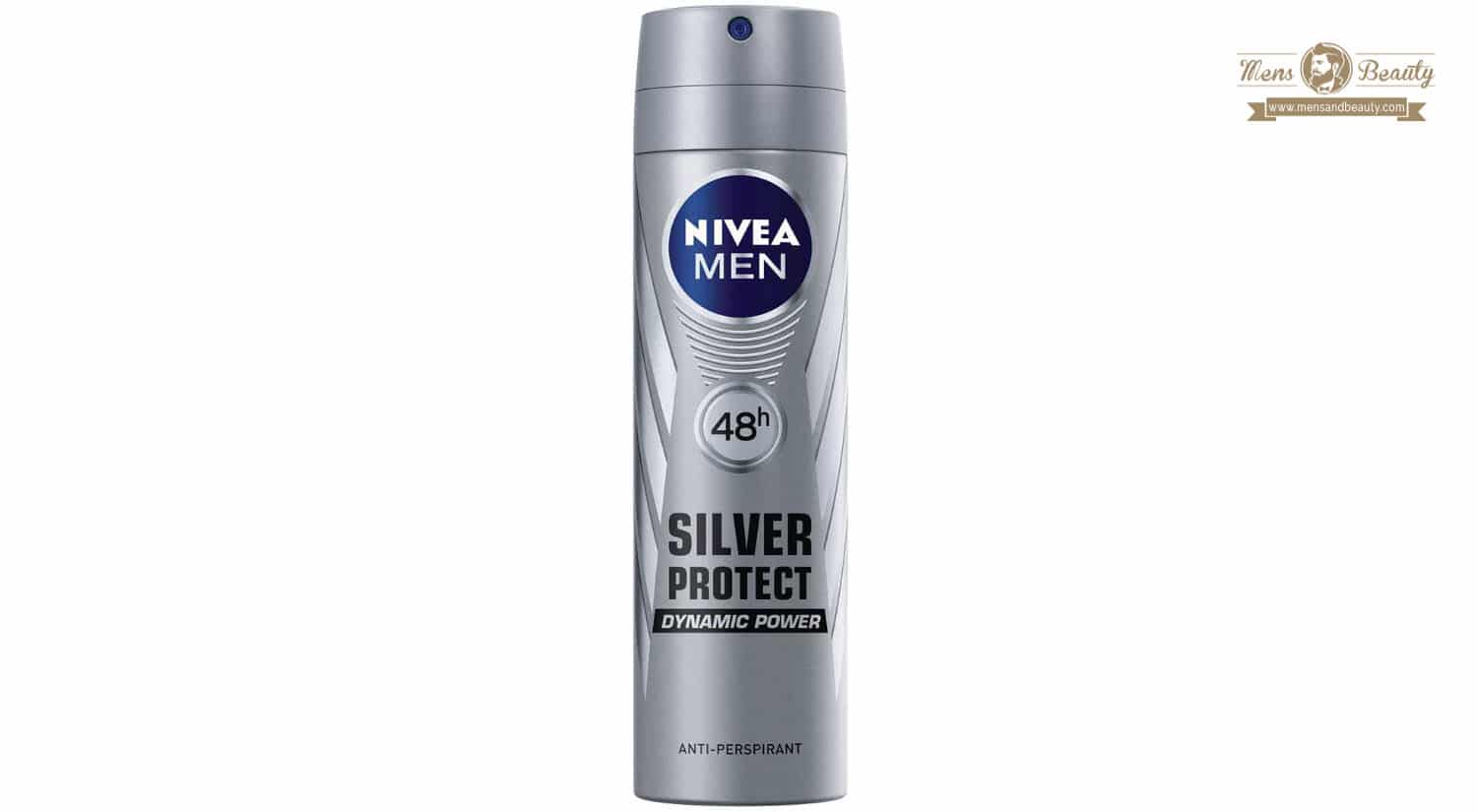 mejores productos para hombre desodorantes nivea men silver protect spray