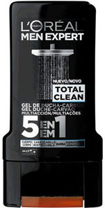 mejores productos para hombre geles de ducha loreal men expert total clean 5 en 1