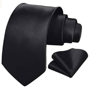 mejores complementos accesorios hombre corbata negra hisdern