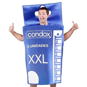 mejores disfraces carnavales hombre disfraz carnaval cajita condones azul nines donil