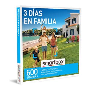 mejores regalos navidad hombre smartbox 3 dias familia